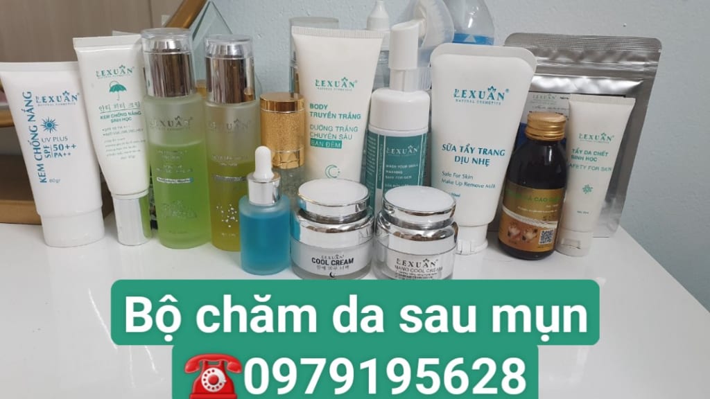 Bộ chăm da sau mụn Lê Xuân