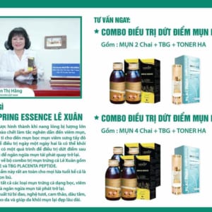 Thạc sĩ Nguyễn Thị Hằng phí viện trưởng BV Tuệ Tĩnh Y Dược Cổ Truyền review về tinh chất mụn Lê Xuân