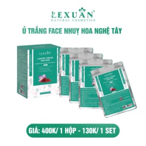 Ủ Trắng Nhụy Hoa Nghệ Tây