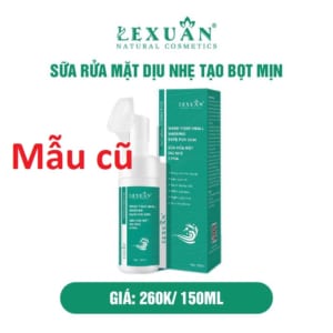 Sữa rửa mặt Lê Xuân mẫu cũ