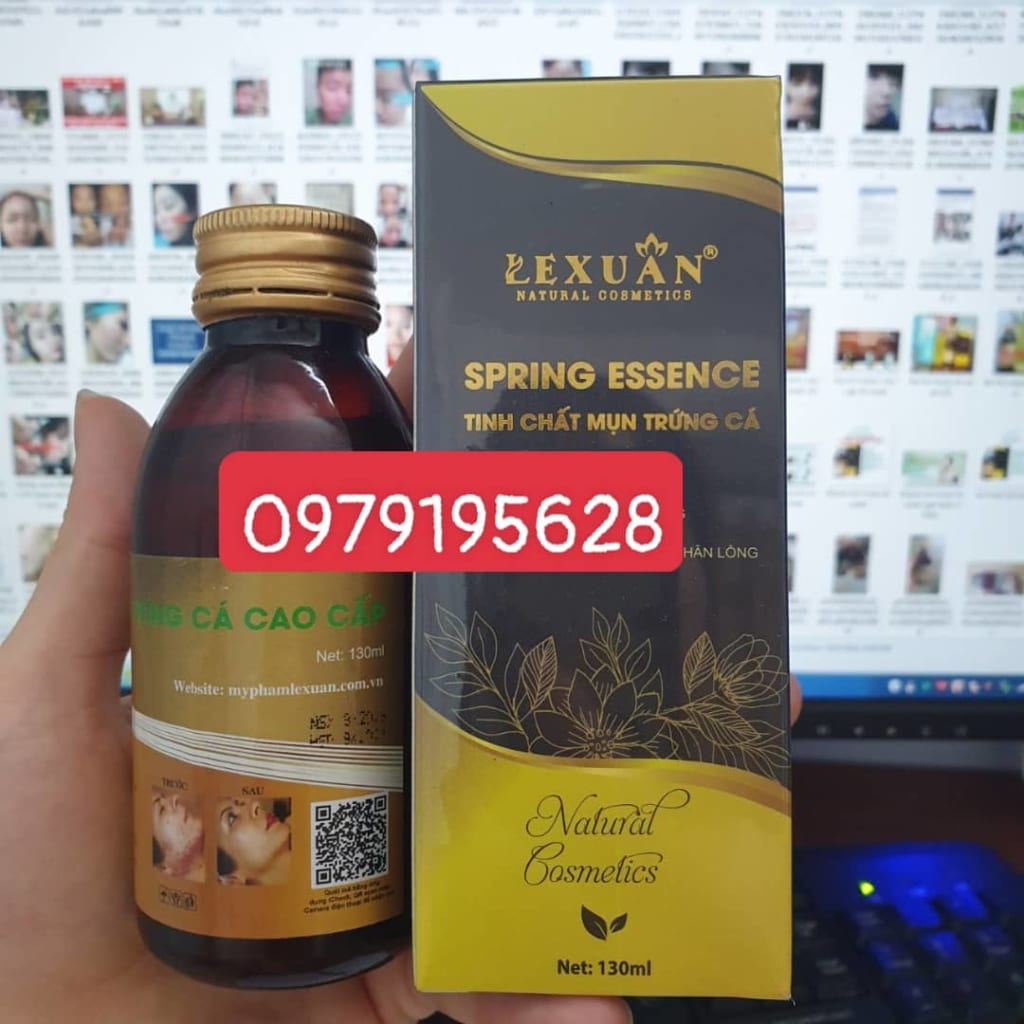 Trị mụn Lexuan bị lột da