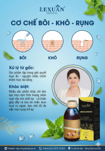 Cơ chế hoạt động tinh chất mụn Lê Xuân