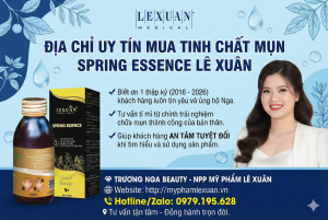 Địa chỉ uy tín mua Tinh Chất Mụn Lê Xuân
